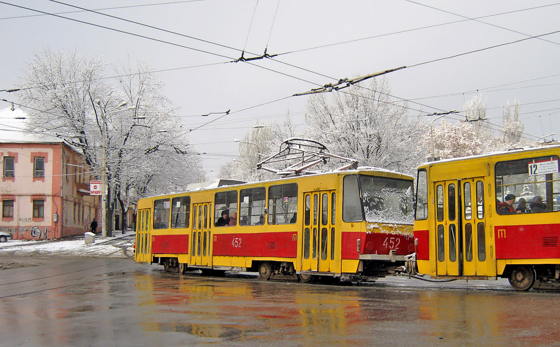 Запорожье, Tatra T6B5SU № 452
