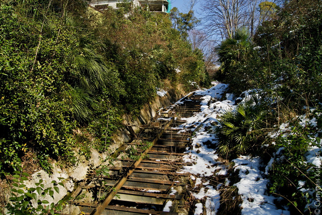 Sotchi — Funicular of the Sochinsky Sanatorium
