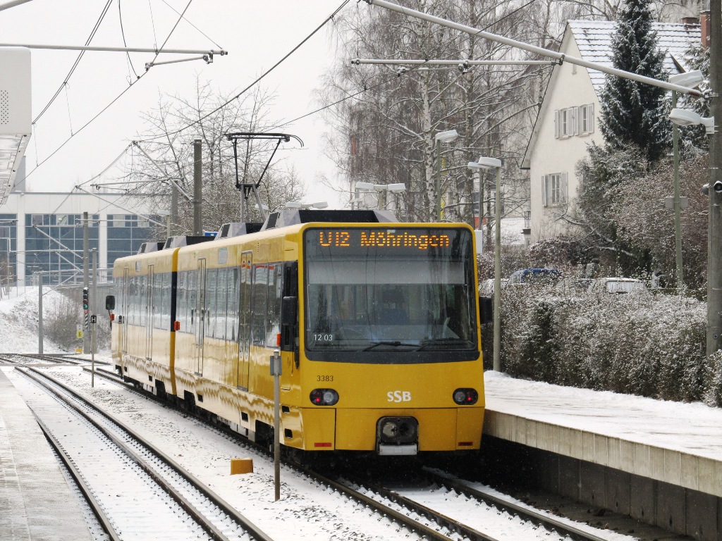 Штутгарт, Duewag DT8.11 № 3383
