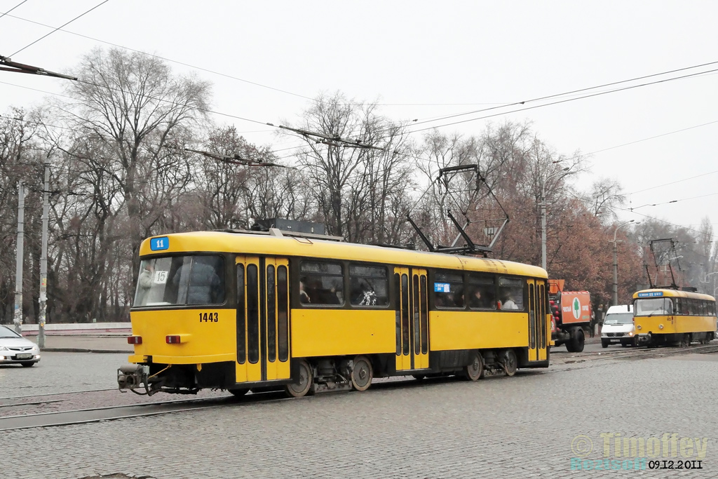 Днепр, Tatra T4D-MT № 1443