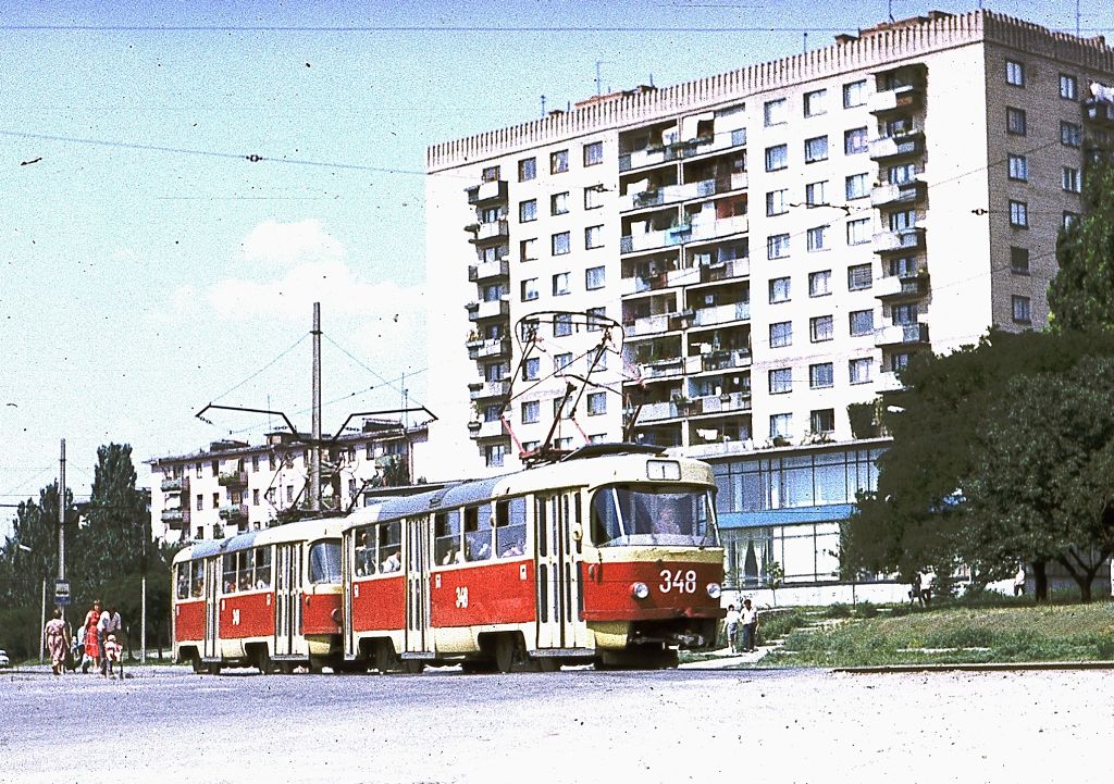 Запорожье, Tatra T3SU № 349; Запорожье, Tatra T3SU № 348