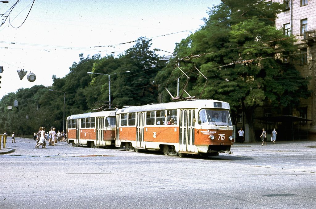 Запорожье, Tatra T3SU № 716; Запорожье, Tatra T3SU № 715