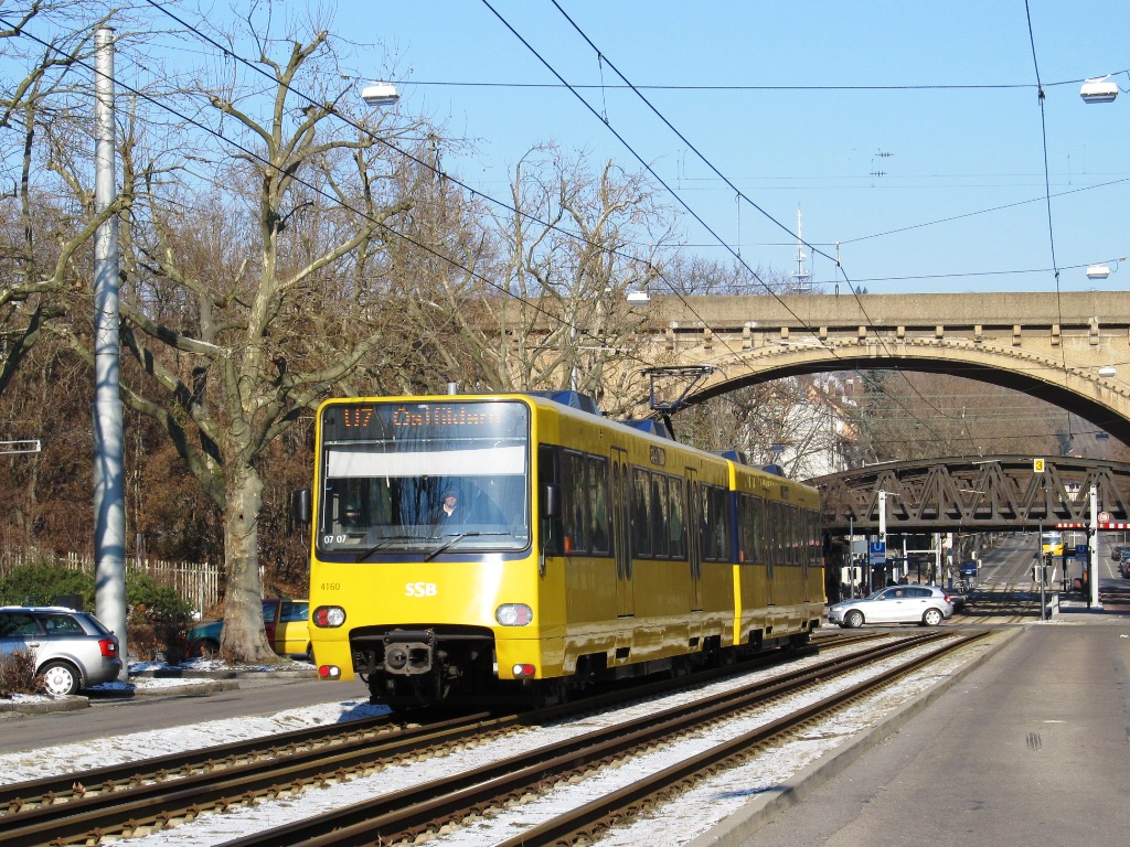 Штутгарт, Duewag DT8.S № 4160