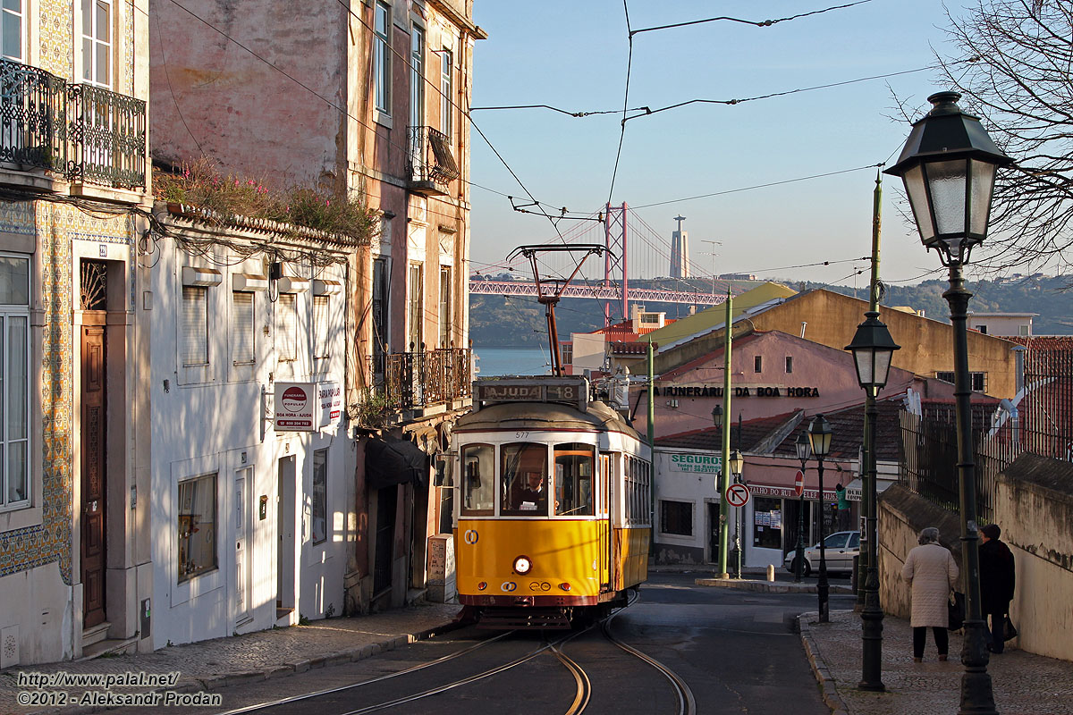 Лиссабонская агломерация, Carris 2-axle motorcar (Remodelado) № 577