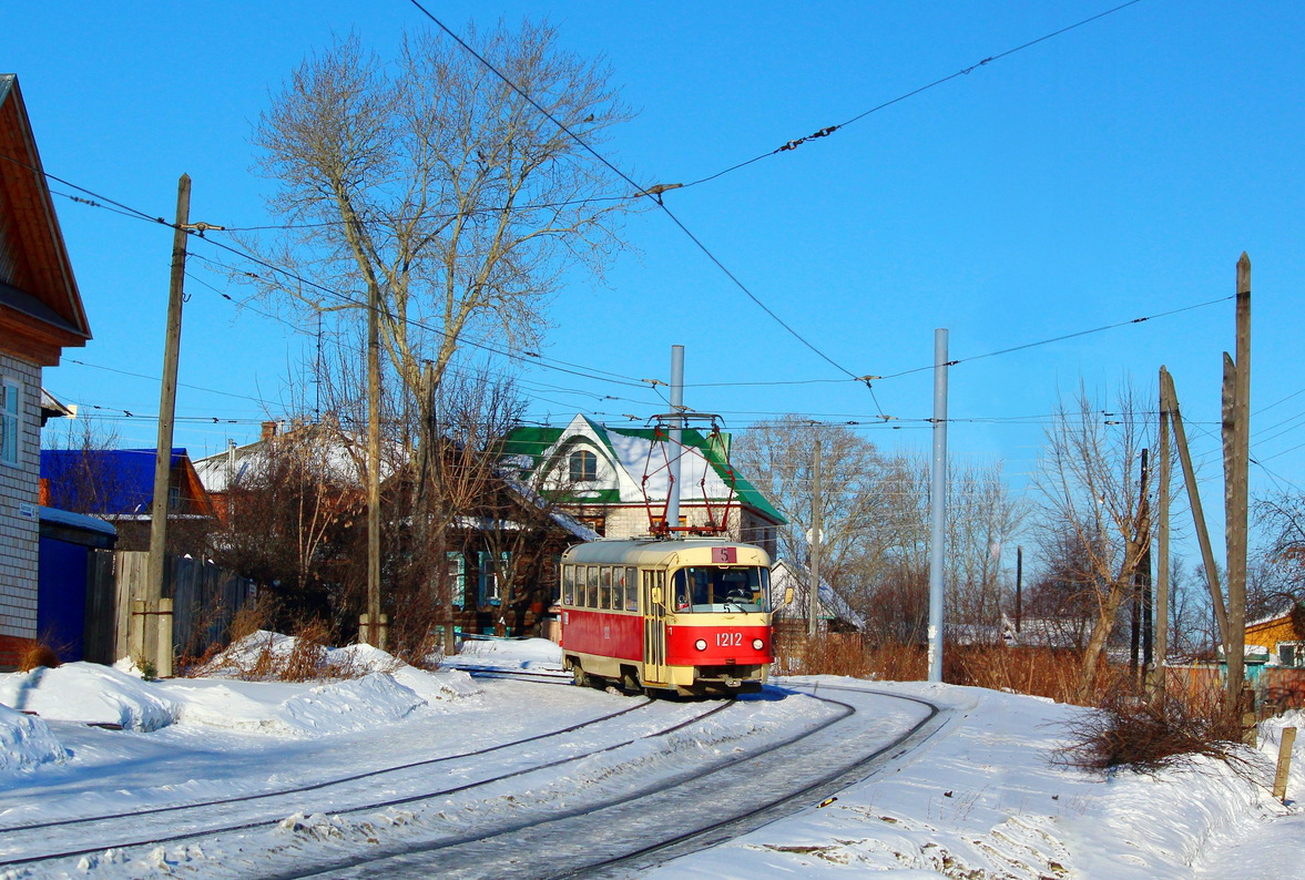 Ижевск, Tatra T3SU (двухдверная) № 1212