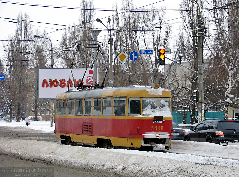 Киев, Tatra T3SU № 5448