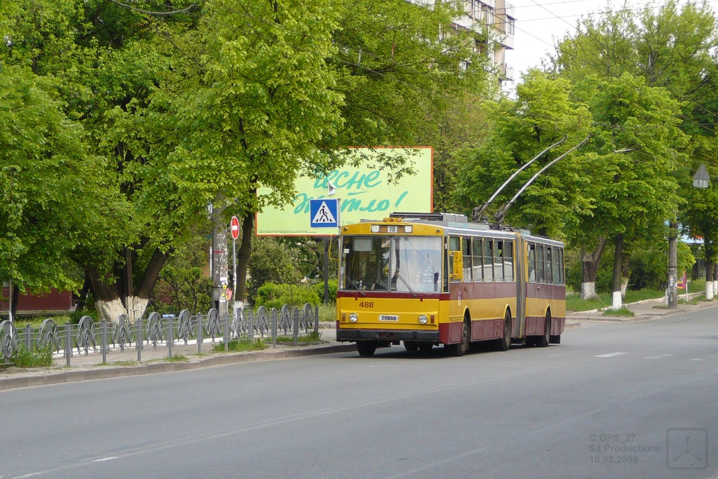 Kyjev, Škoda 15Tr03/6 č. 488