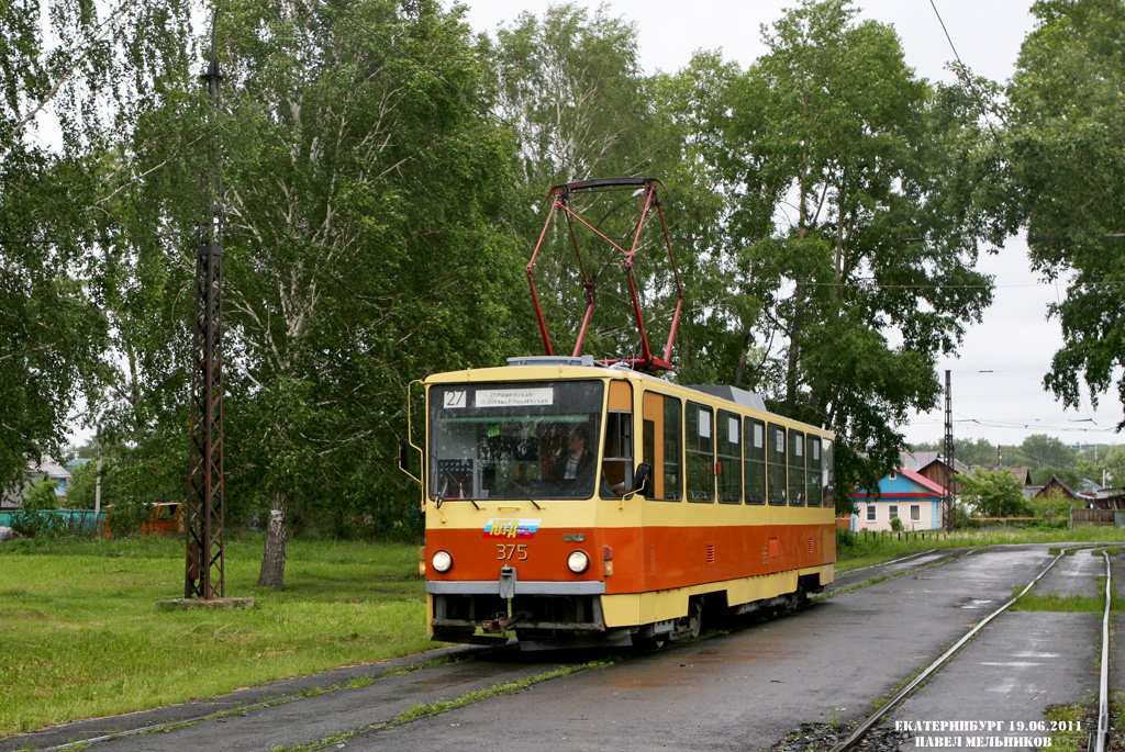 Екатеринбург, Tatra T6B5SU № 375