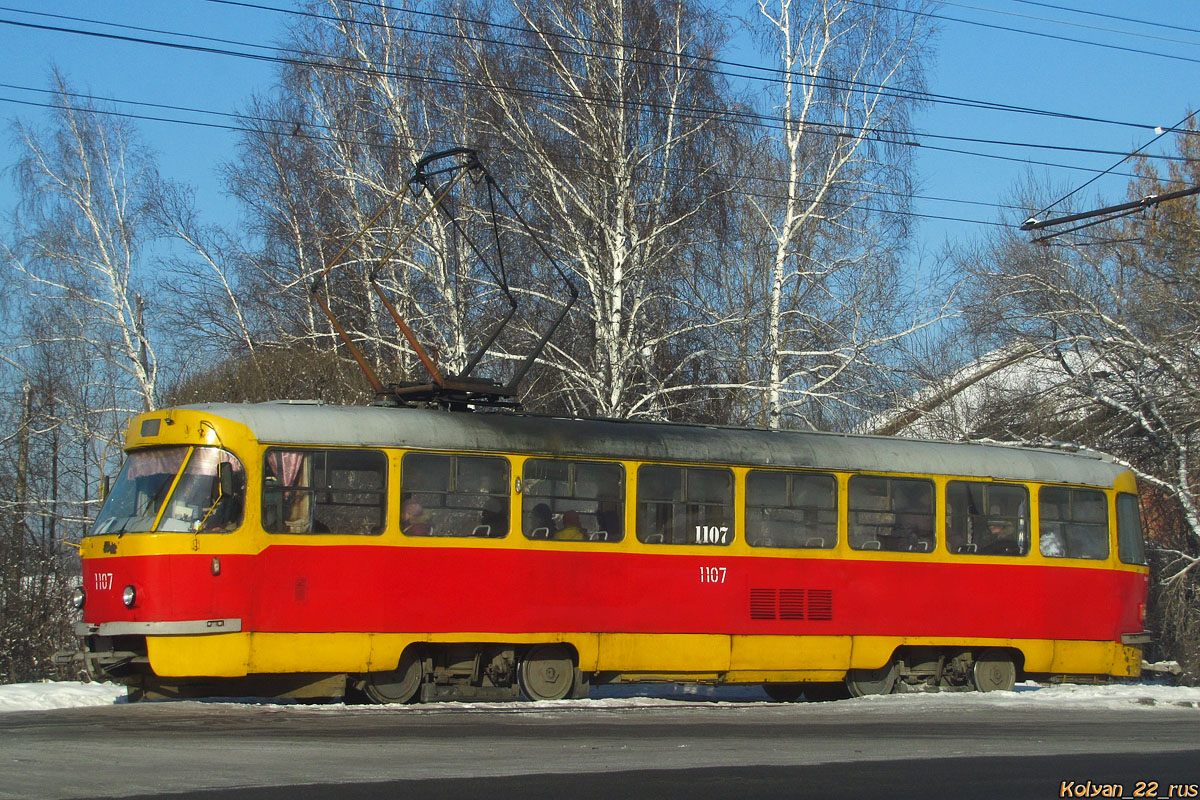 Барнаул, Tatra T3SU № 1107