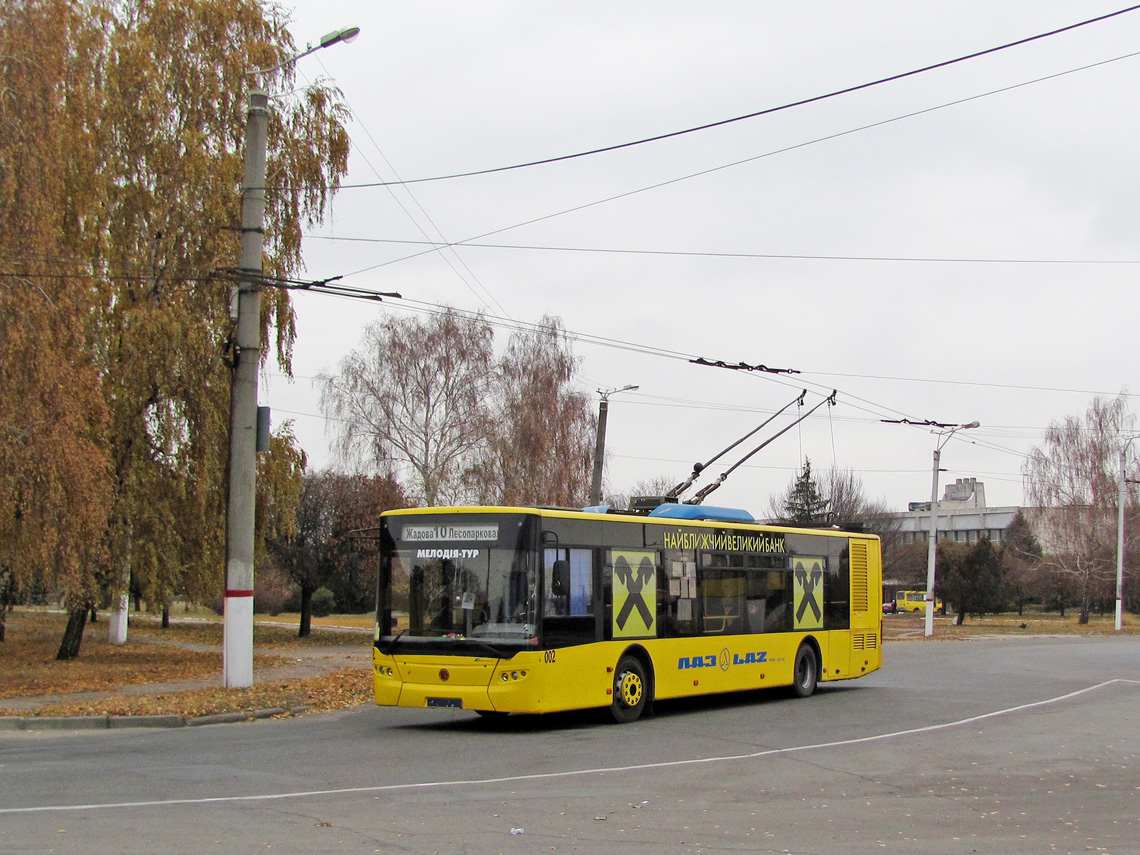 Кропивницкий, ЛАЗ E183D1 № 002