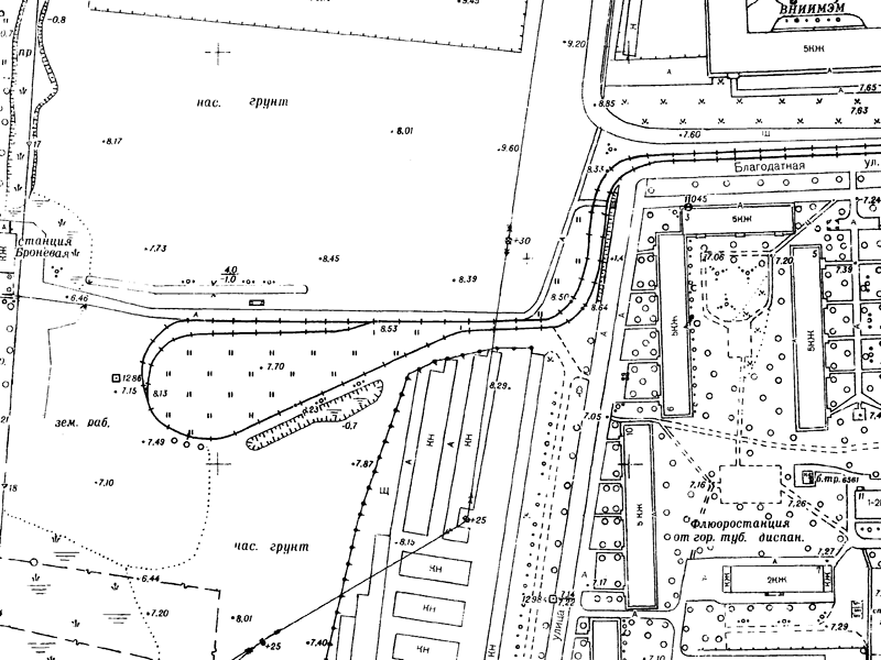 Санкт-Петербург — Схемы трамвайной и троллейбусной инфраструктуры