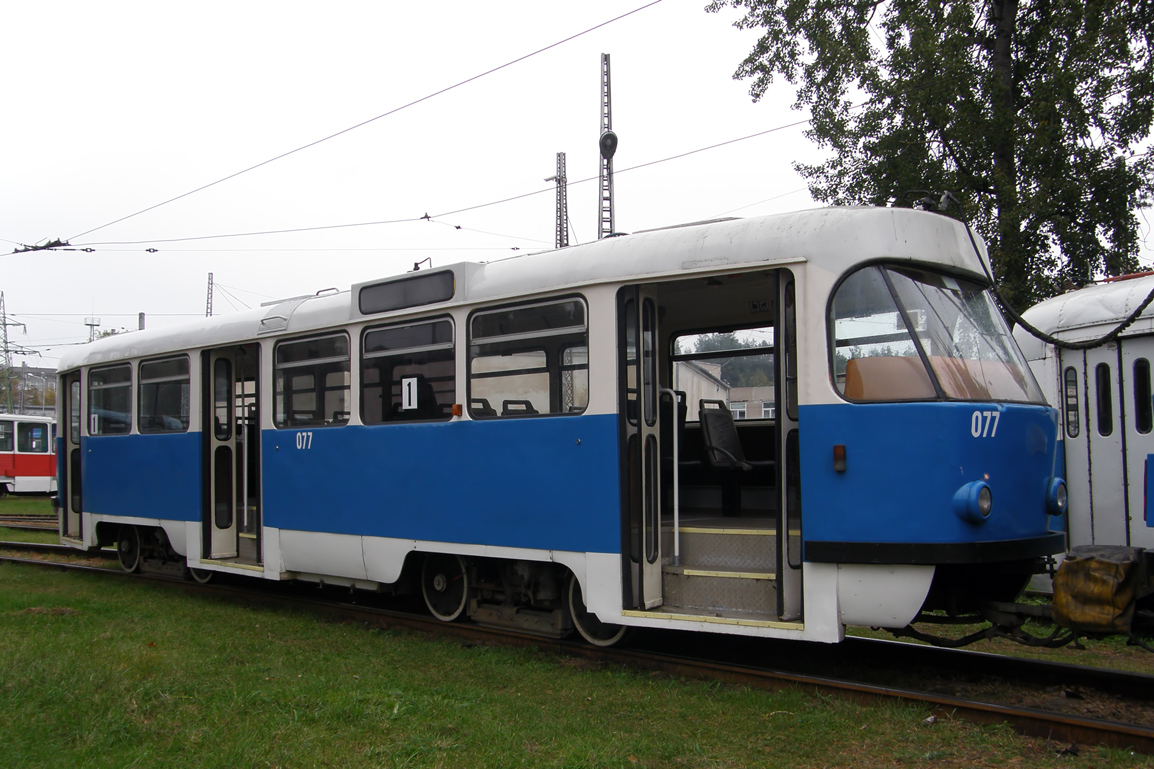 Даугавпилс, Tatra T3DC2 № 077 Даугавпилс, Tatra T3DC2 № 077