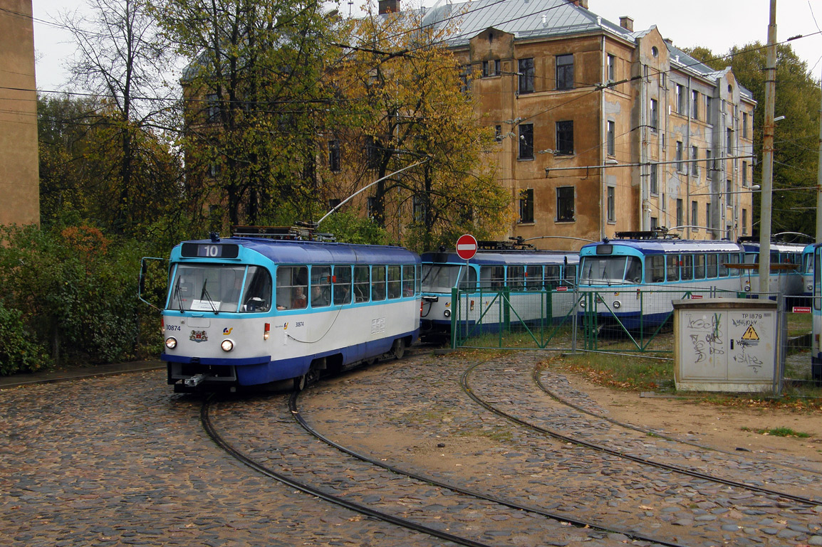 Рига, Tatra T3A № 30874