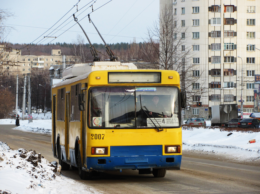 Уфа, БТЗ-52761Р № 2007 Уфа, БТЗ-52761Р № 2007