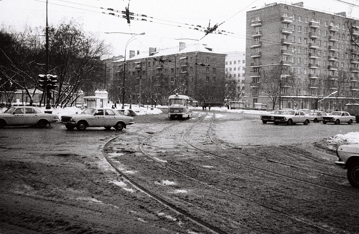 Москва — Исторические фотографии — Трамвай и Троллейбус (1946-1991)