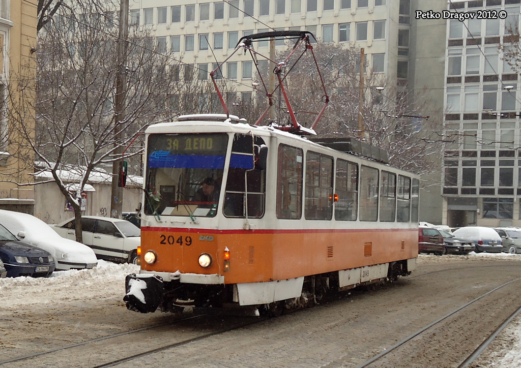 Sofia, Tatra T6A2SF # 2049