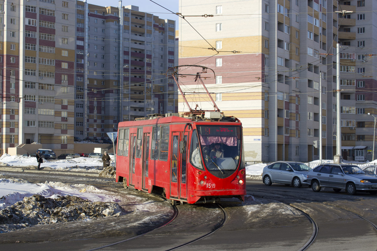 Казань, 71-134АЭ (ЛМ-99АЭ) № 1519