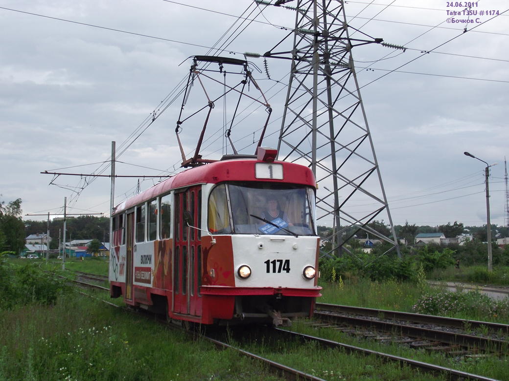 Ульяновск, Tatra T3SU № 1174