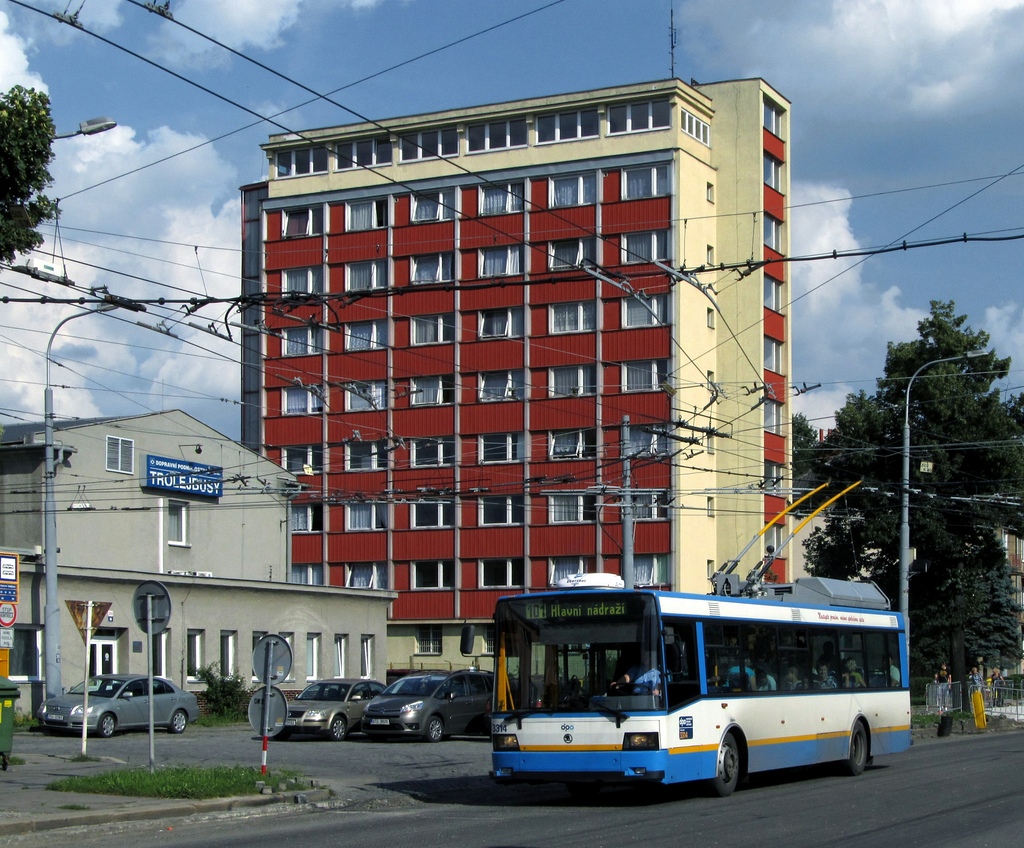 Острава, Škoda 21Tr № 3314