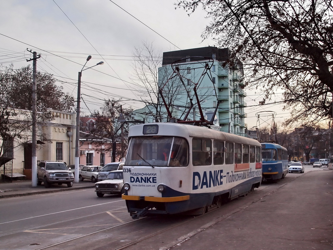 Одесса, Tatra T3R.P № 3336