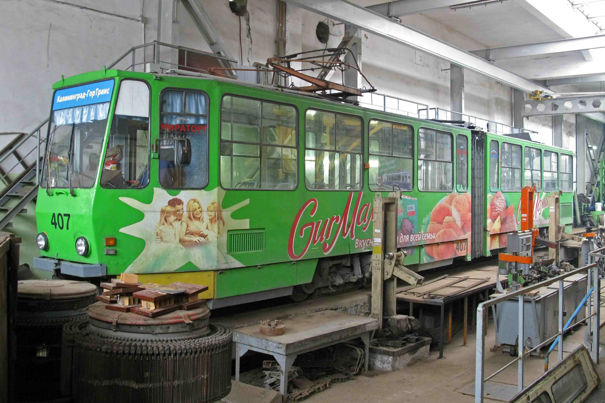 Калининград, Tatra KT4SU № 407