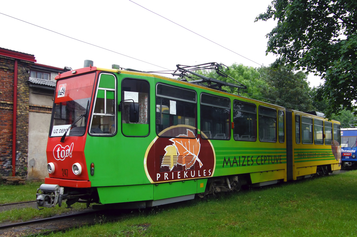 Лиепая, Tatra KT4D № 247