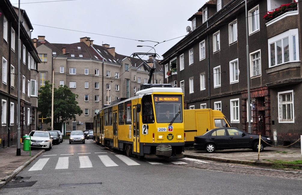 Щецин, Tatra T6A2M № 209