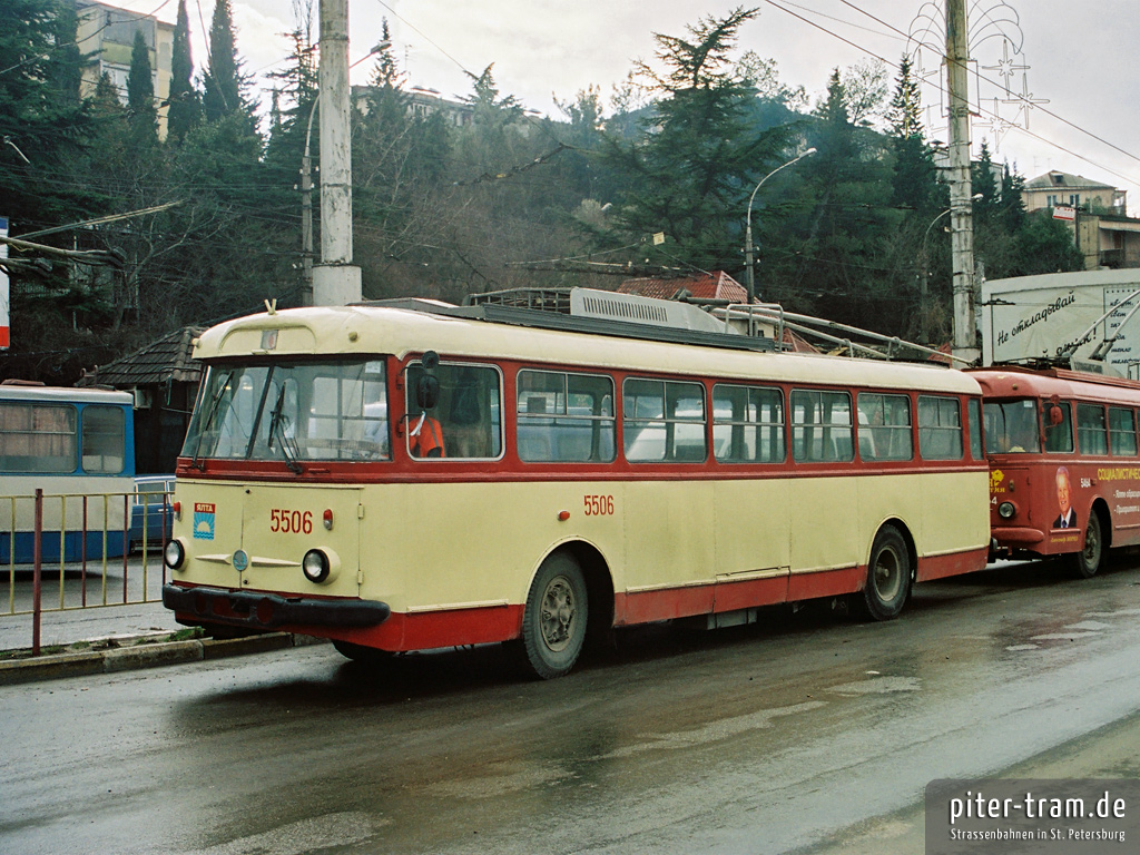 Крымский троллейбус, Škoda 9Tr19 № 5506
