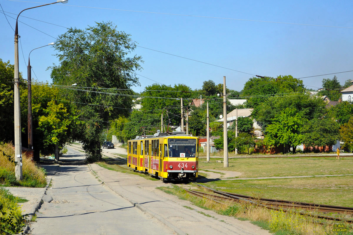 Запорожье, Tatra T6B5SU № 434