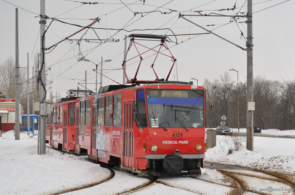 София, Tatra T6B5B № 4129