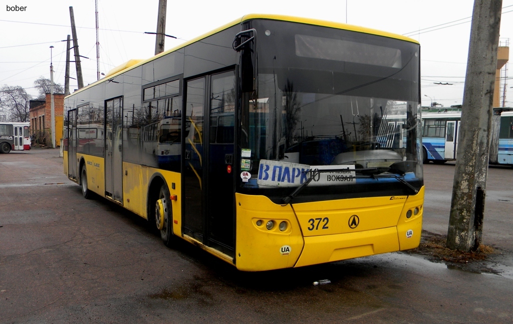 Черкассы, ЛАЗ E183D1 № 372