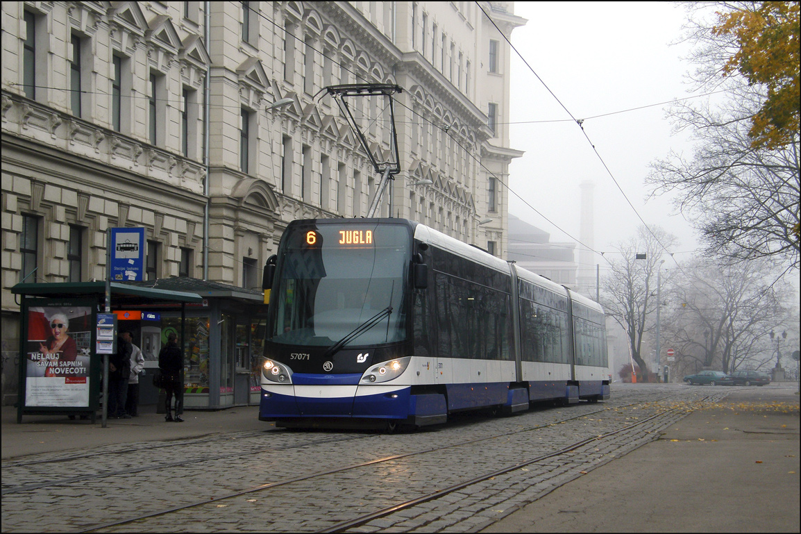 Рига, Škoda 15T ForCity Alfa Riga № 57071