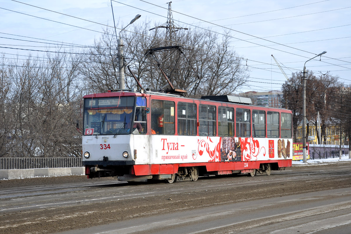 Тула, Tatra T6B5SU № 334