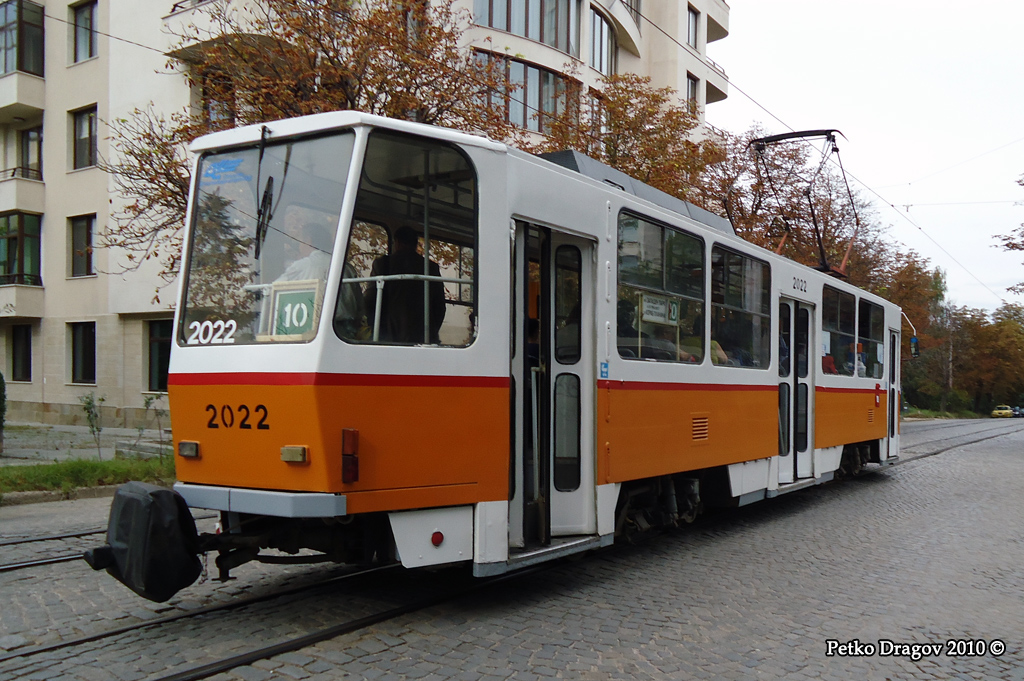 София, Tatra T6A2B № 2022 София, Tatra T6A2B № 2022
