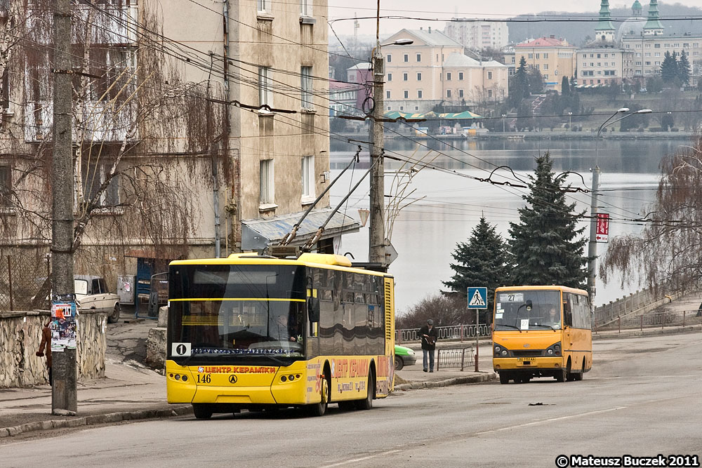 Тернополь, ЛАЗ E183D1 № 146