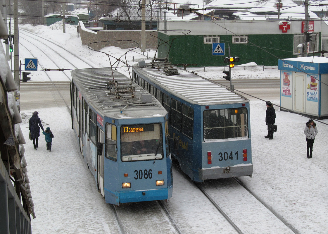 Новосибирск, 71-605 (КТМ-5М3) № 3086; Новосибирск, 71-605А № 3041