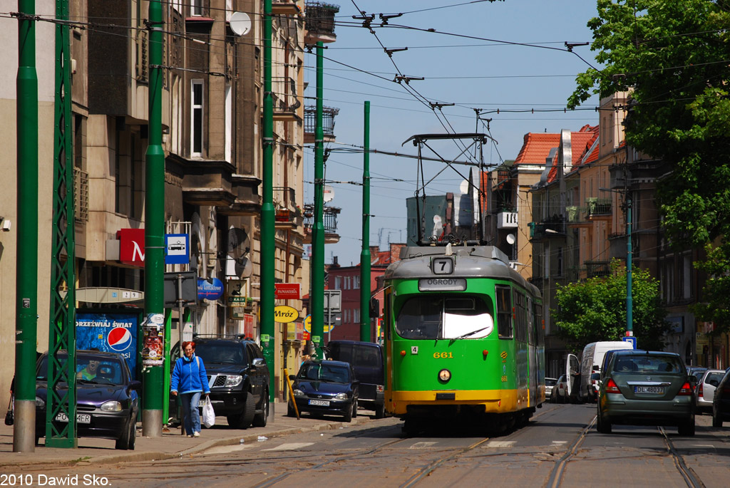 Познань, Duewag GT8 № 661