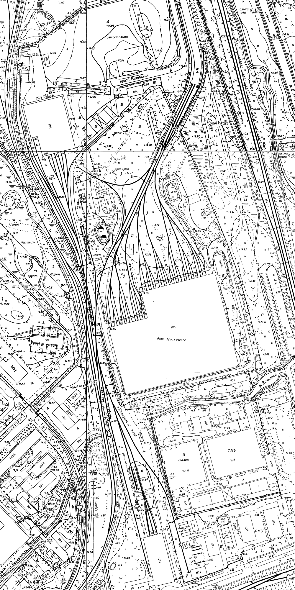 Санкт Петербург — Схемы трамвайной и троллейбусной инфраструктуры