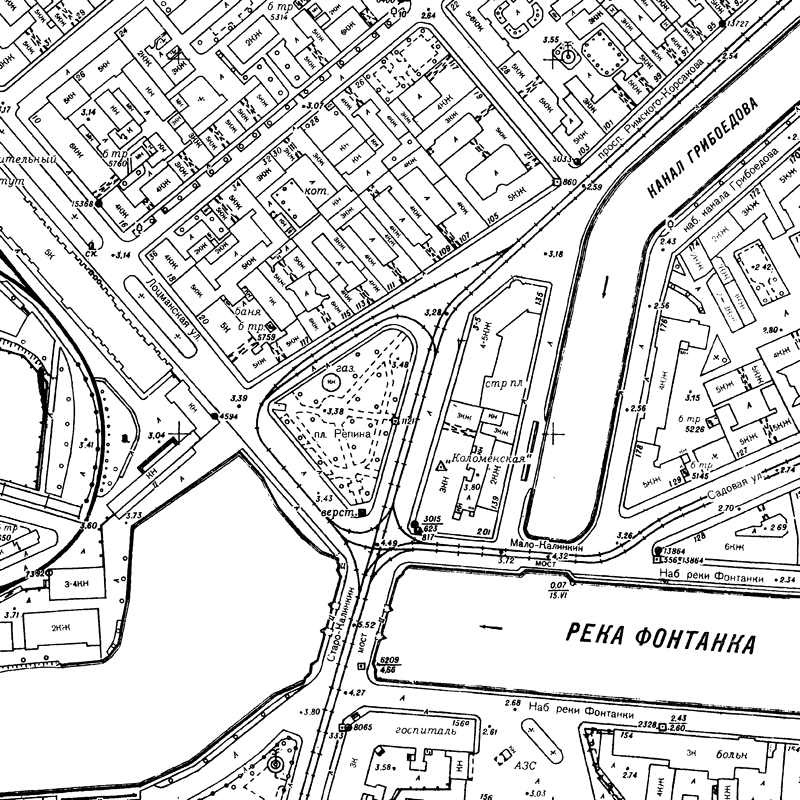 Санкт Петербург — Схемы трамвайной и троллейбусной инфраструктуры