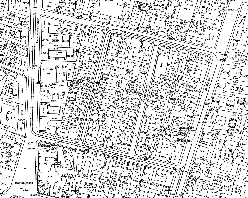 Санкт Петербург — Схемы трамвайной и троллейбусной инфраструктуры