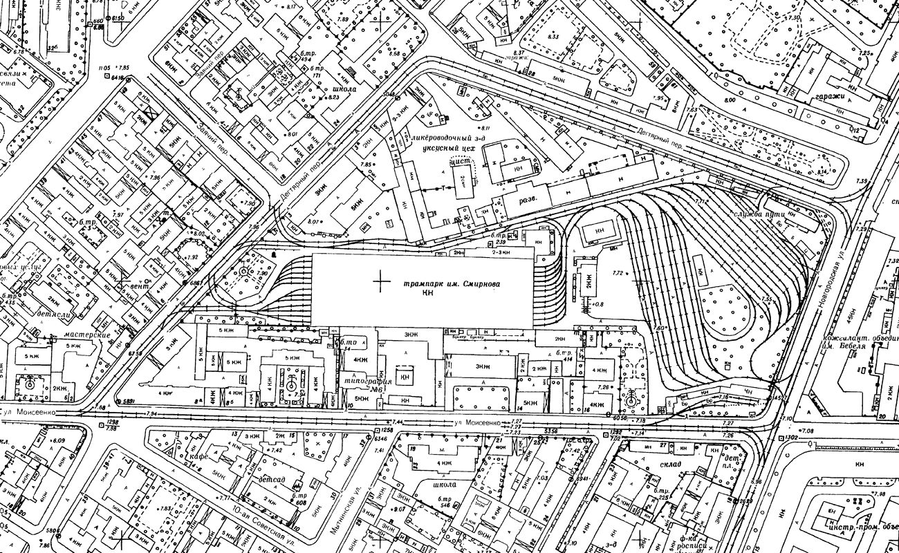 Санкт-Петербург — Схемы трамвайной и троллейбусной инфраструктуры