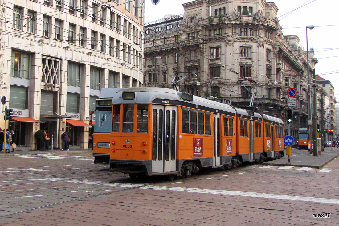 Милан, ATM series 4800 № 4833