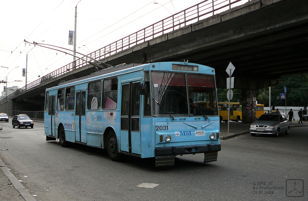 Киев, Škoda 14Tr89/6 № 2031