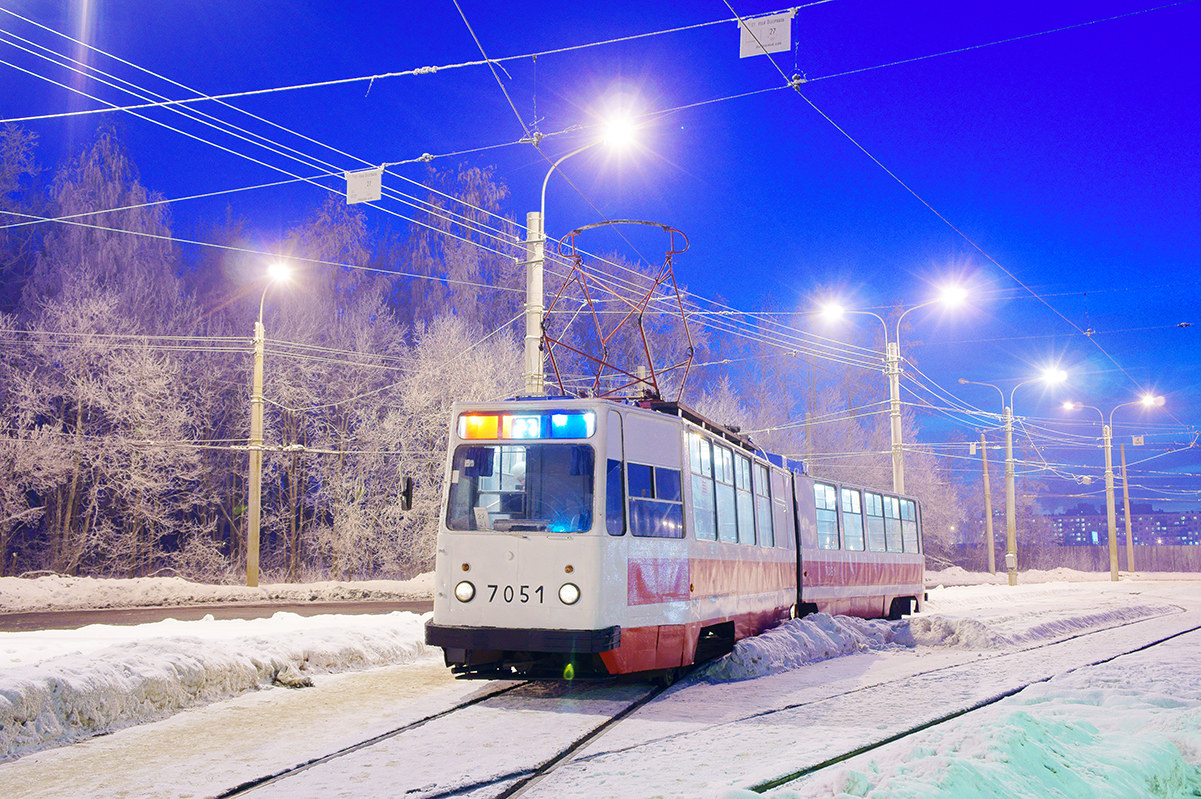 Санкт-Петербург, ЛВС-86К № 7051