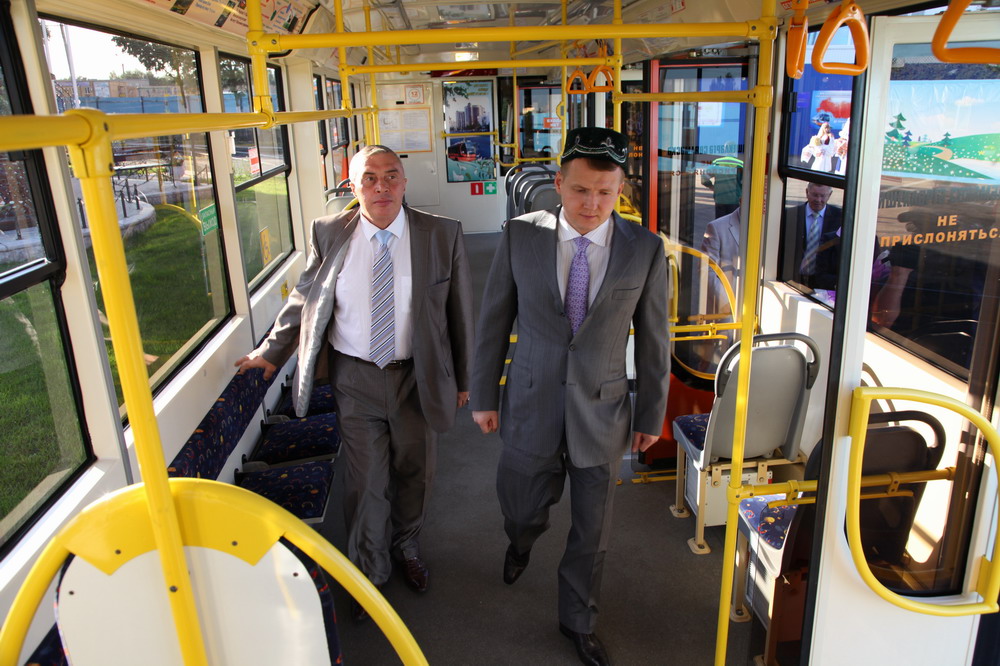 Нижнекамск — Всероссийский конкурс водителей трамвая — август 2011