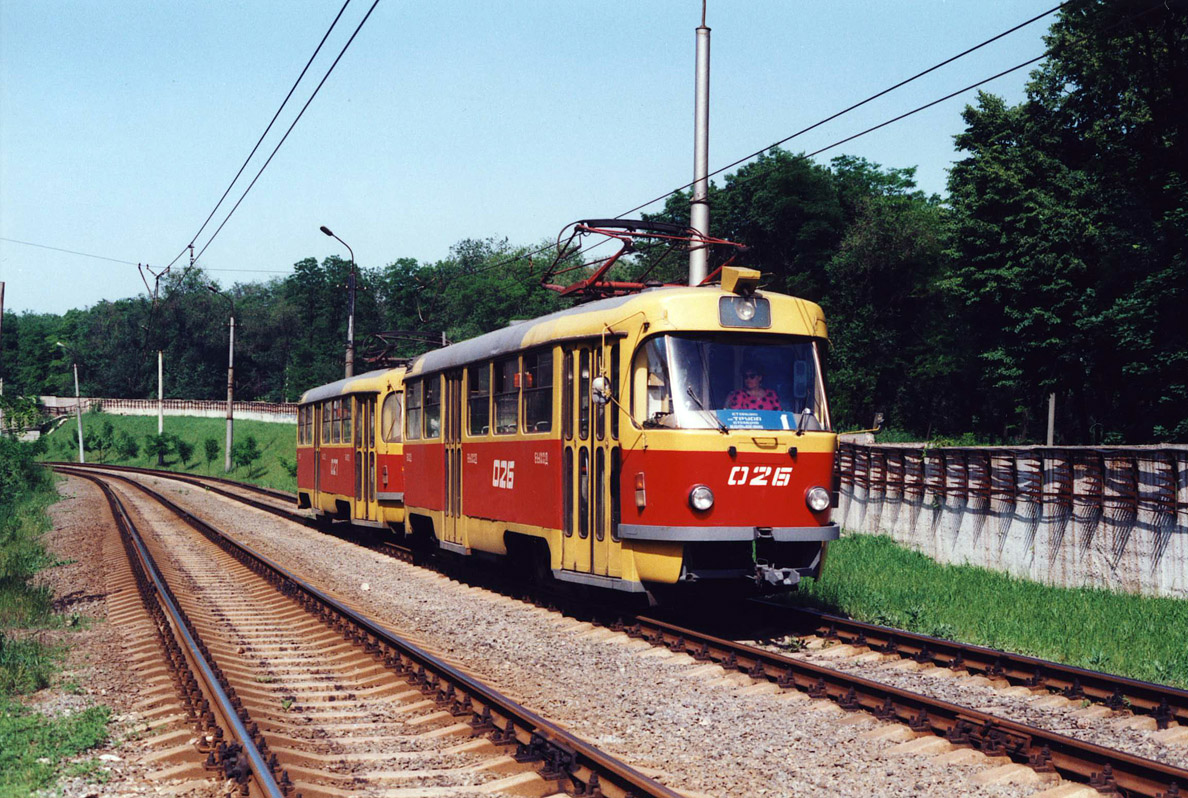Кривой Рог, Tatra T3SU № 026; Кривой Рог, Tatra T3SU № 027