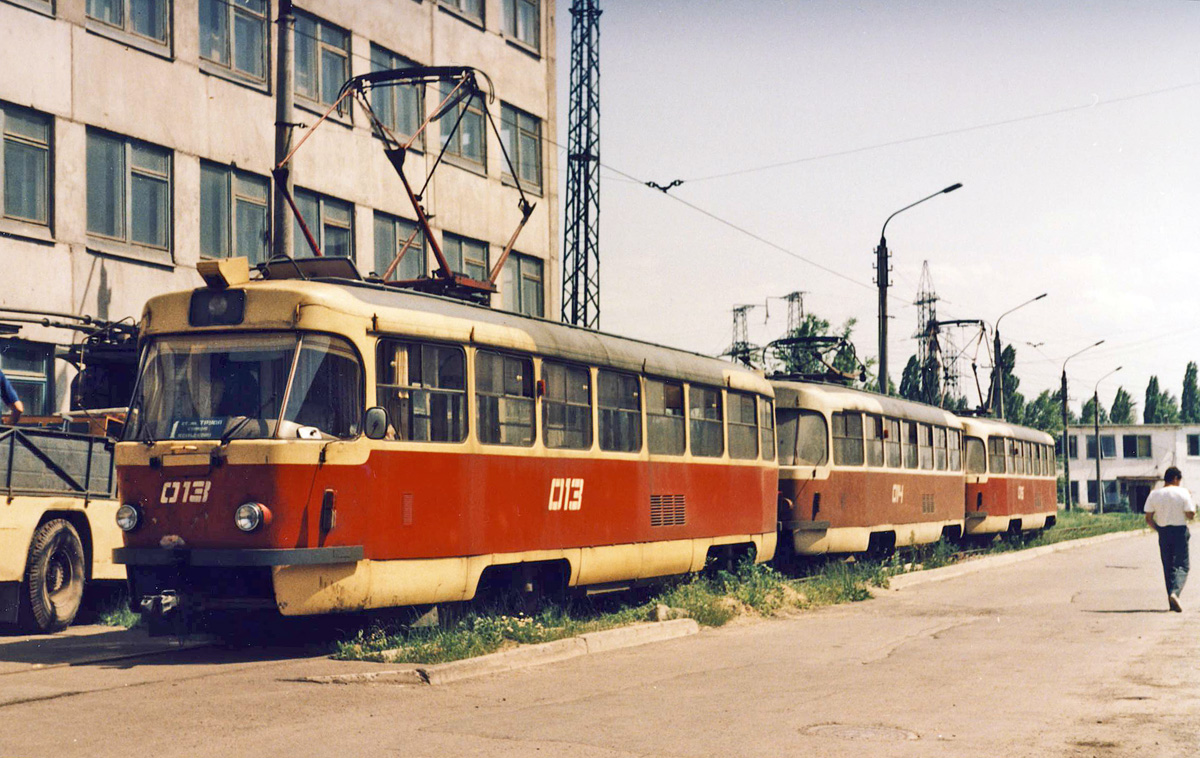 Кривой Рог, Tatra T3SU № 013; Кривой Рог, Tatra T3SU № 014; Кривой Рог, Tatra T3SU № 015
