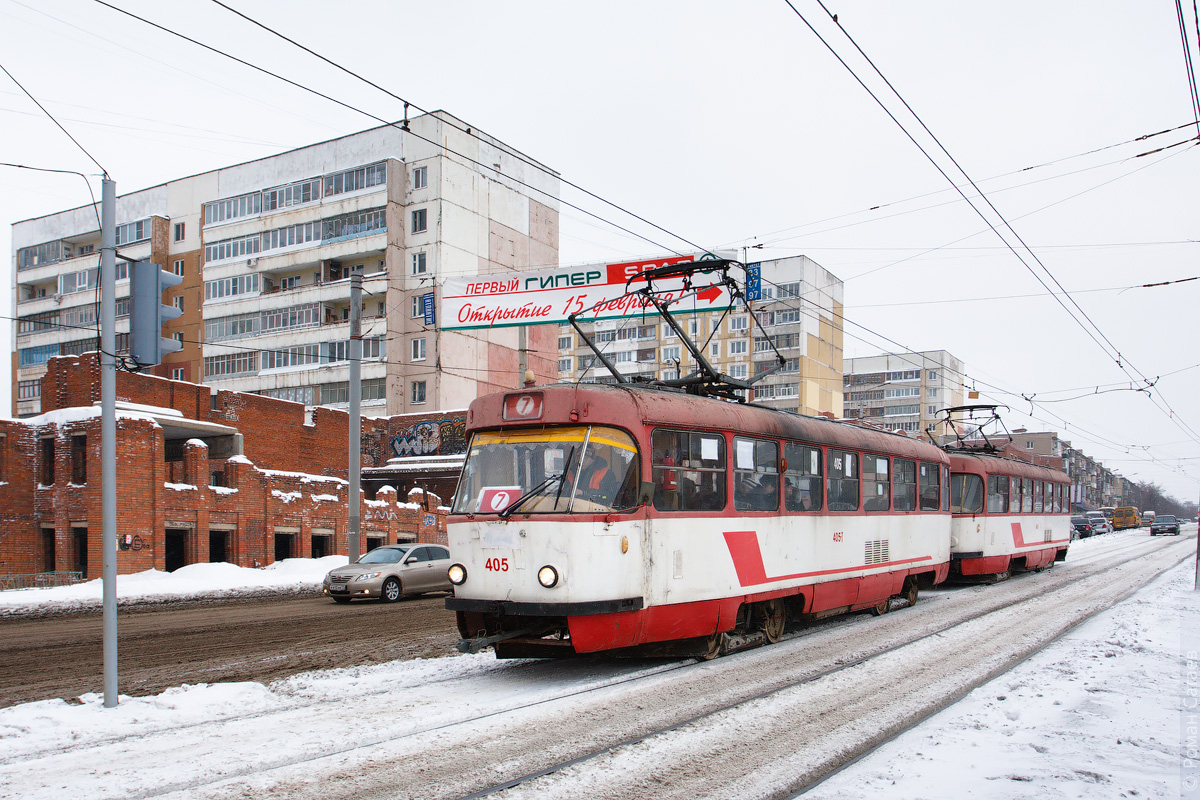 Toula, Tatra T3SU N°. 405