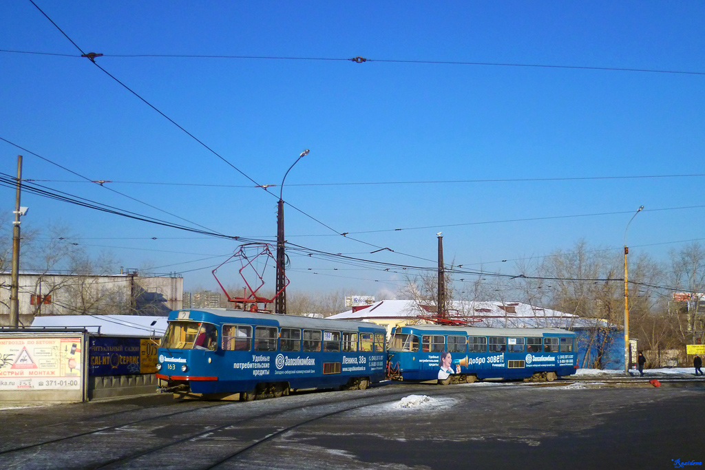 Екатеринбург, Tatra T3SU № 163