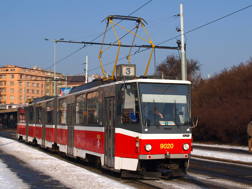 Прага, Tatra KT8D5 № 9020